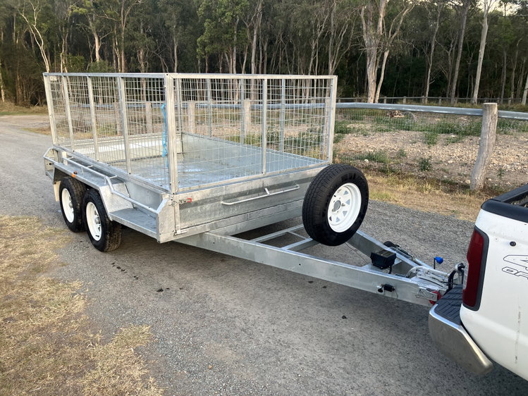 Large Tandem Cage Trailer