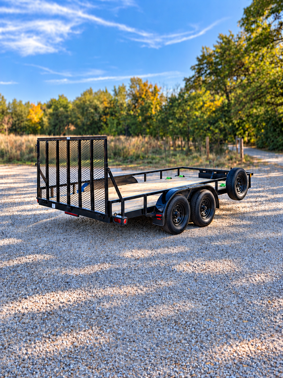 6k 7'x14' Utility Trailer, photo 4