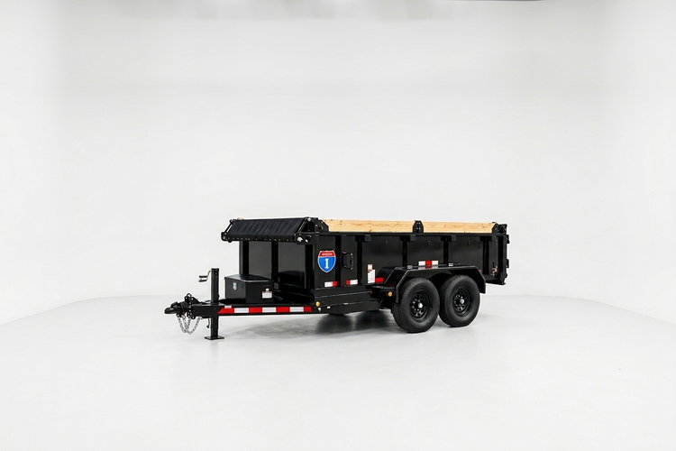 6x12 Low Wall Dump Trailer
