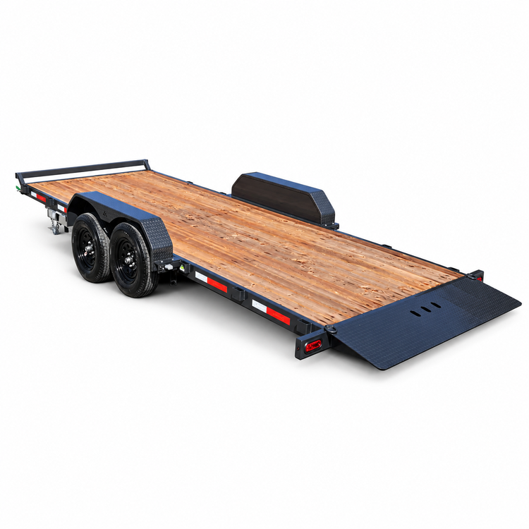 10k 7'x20' Full Tilt Deck Trailer, photo 2