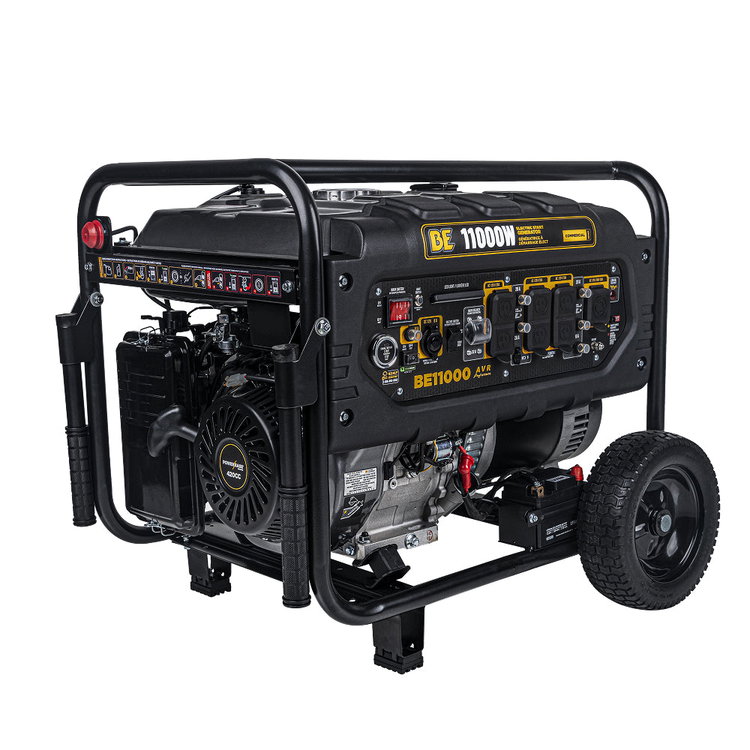 11000watt generator 7000 running