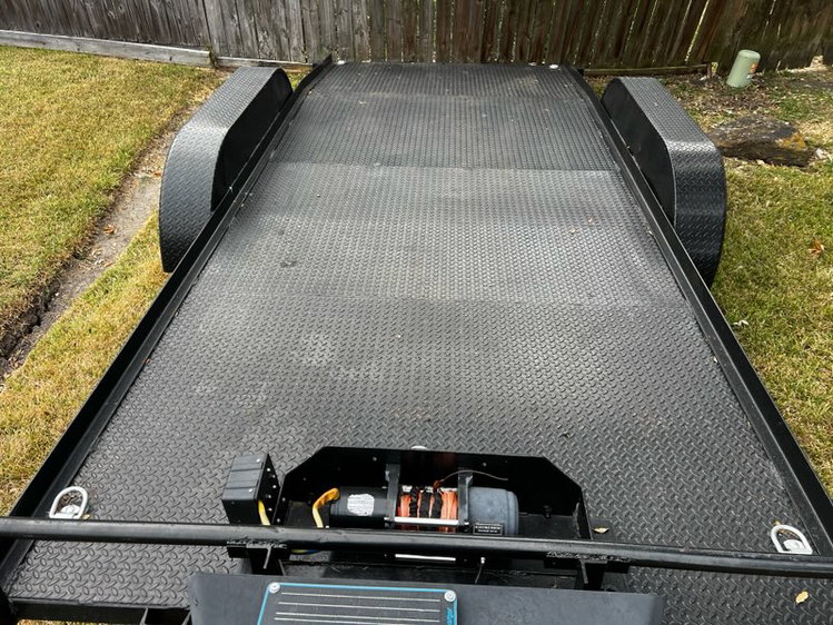 Car Hauler 16 x 8 ft Dovetail Ramp 7k lb capacity, photo 2