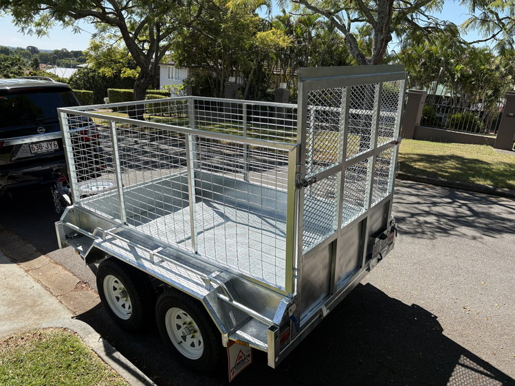 8x5 Tandem Cage Trailer