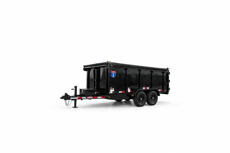 6x12 Highwall Dump Trailer