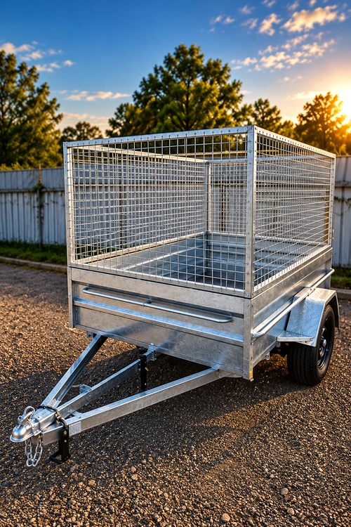 7x5 Cage Trailer
