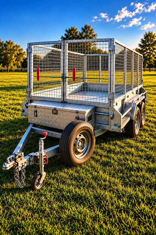 10x6 Cage Trailer (No Ramp)