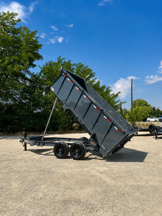 14k 7'x14' Dump Trailer, photo 2